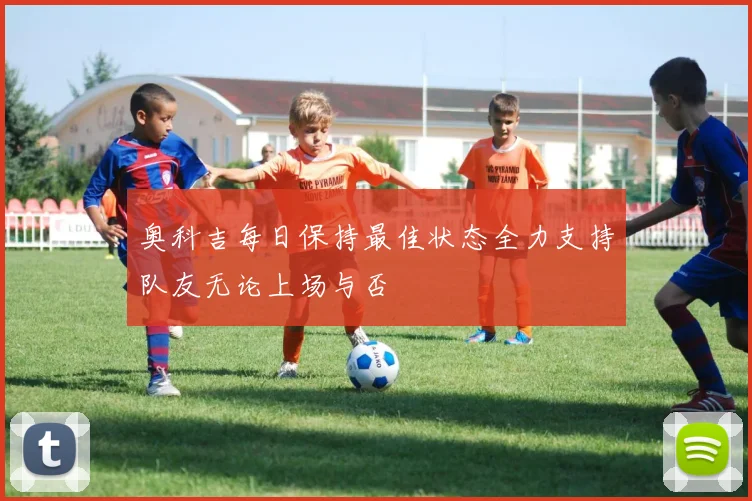 奥科吉每日保持最佳状态全力支持队友无论上场与否